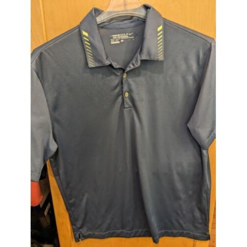 Nike Golf Tour Performance Dri-Fit Men's Large Short Sleeve Polo Shirt